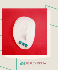 Brinco Prata Ear Cuff - Imagem 3