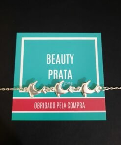 Pulseira Prata Golfinhos