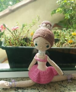 Boneca Bailarina Amigurumi - Imagem 3