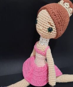 Boneca Bailarina Amigurumi