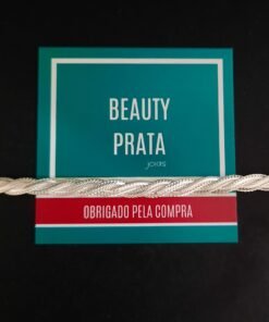 Pulseira Prata Trançada