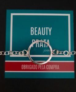 Pulseira Prata Círculo