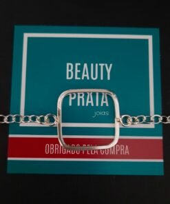 Pulseira Prata Quadrado